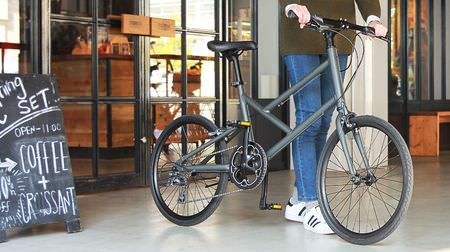 シンプルなデザインのミニベロ、Wachsenの「Nacht」―20インチの街乗り自転車