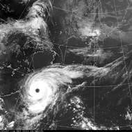 台風、地球温暖化でさらに大きく―スパコン「京」が分析