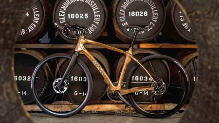 ウィスキー樽で作った木製自転車「Glenmorangie Original」－深い楽しみを知る、大人向け