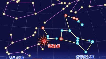 10月21日は「オリオン座流星群」 ― ウェザーニューズ、全国の天気傾向を発表