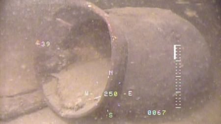 水中ロボット、琵琶湖の底から古代の土器を発見