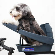 ワンコと一緒にサイクリング ― 自転車用ドッグシート「Buddyrider」
