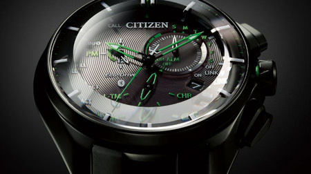 スマホとつながるアナログ腕時計「W770」―キズに強いスーパーチタニウム製