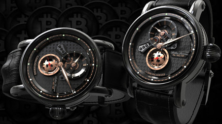 仮想通貨を題材にしたスイス時計「クリプトデザイン」―Zaifから