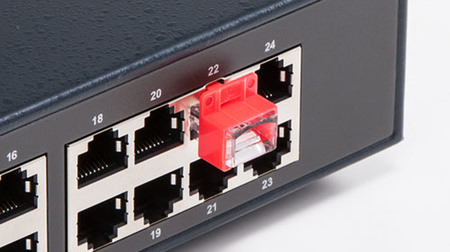 LANポートの不正アクセス防ぐ「ADT-RJ45LOCK」―空きふさぐプラグロックセキュリティ