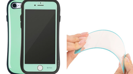 カラフルなiPhone保護フィルム「iFace Round Edge Color Glass Screen Protector」