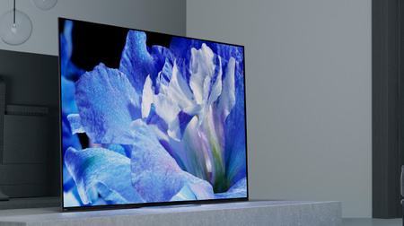 4K有機ELテレビ「A8F」―Android TV搭載で音声操作も可能