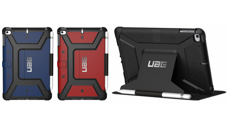URBAN ARMOR GEARの耐衝撃iPad miniケース「UAG-IPDM19」ースタンド付きでMILスペック