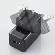 ポートがくるっと回転、向きを調整できるUSB充電器「REVOL USB CHARGER」―エレコム
