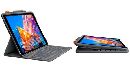 iPad Air第3世代をノートPCに変える「SLIM FOLIO iK1056BK」―ロジクールのキーボード一体型ケース