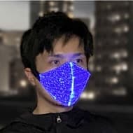 青く光るマスク！ ― 夜間のジョギングで便利な「ブルーライトマスク」数量限定販売