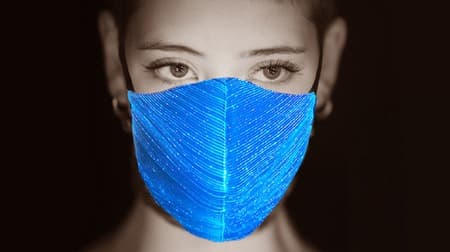 夜間のジョギングに！青く光るマスク「ブルーライトマスク」追加販売開始