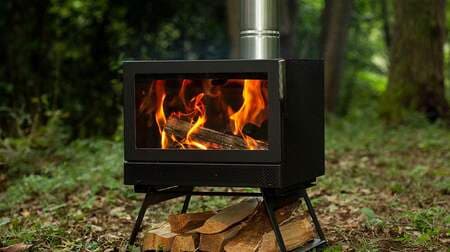 キャンプ用薪ストーブ「BLISS」発売 － オーロラの炎を生み出す2次燃焼システム