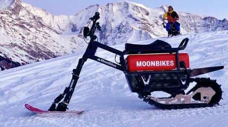 電動化の波は雪上車両にも！MoonBikesが電動スノーバイクを発表