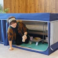 家の中にぼっち空間を作れる「家ナカ秘密基地テント」