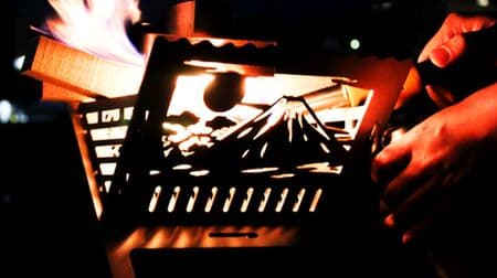 富士山柄の焚火台「和柄焚火台」Makuakeで先行販売実施中