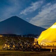 富士山を眺めながら一泊！グランピング施設「マウントフジ里山バケーション」Web予約開始
