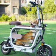 モペッド？いえこれはペットと乗れる電動バイク「モペット」です － Makuakeで11月初旬に先行販売開始