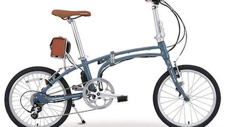 バッテリーをレザーバッグに収納した電動アシスト デイトナ「DE01」に 電動アシスト自転車専門店「モトベロ」開業10周年記念モデル
