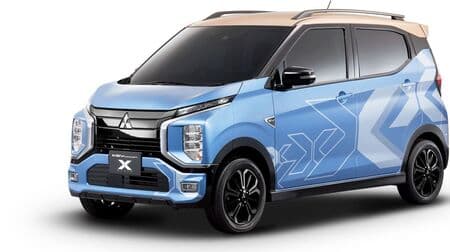三菱自動車が新型軽EVのコンセプトカー「K-EV concept X Style」を東京オートサロンで世界初披露！