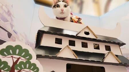 くるしゅうニャい！ネコ様専用のお城型ハンモックハウス「ネコ丸城」Kibidangoに登場！ 