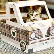 ネコの好きなダンボールで作ったペットハウス「ねこトラ」販売開始 － コンセプトは「レトロな軽トラ」