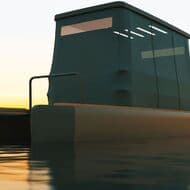 水上のキャンピングカーPol Boat「Lux」 水面に近い場所でのんびり“車中泊”を楽しむ