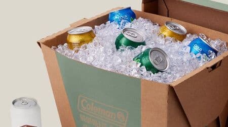 ダンボール製のクーラーボックス「GeoFreeze Recyclable Cooler」コールマンが米国で発売 缶飲料を16本冷やせる！