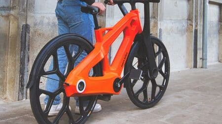“新しいものは何もない” 廃棄プラスチックのリサイクル素材で製造された自転車「igus:bike」
