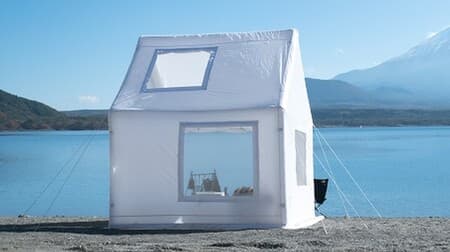 テントは“空気の建築物” ポータブルエアテント「AirArchitecture」蔦屋家電＋で展示中