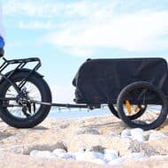 自転車用トレーラー「Go Box+」 テントやキャンプテーブル BBQセットはもちろん ペットものせられる