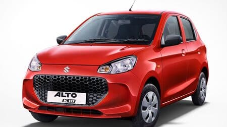 スズキ インドで新型「アルト」を発売 エントリーカー向けにデザインされたシンプルな内外装
