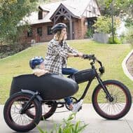 レトロルックなサイドカー付きのE-Bike「MOD Easy SideCar」 子どもの送り迎えや買い物を楽しく 格好良く
