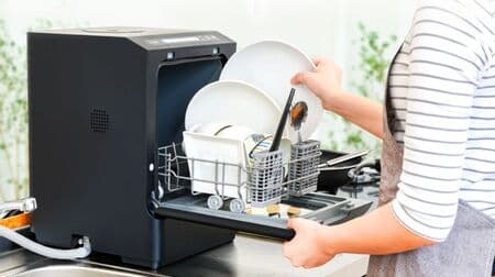 工事の要らない置くだけ食洗機 サンコー「ラクアmini Plus」 上下囲み洗いで洗浄力アップ！
