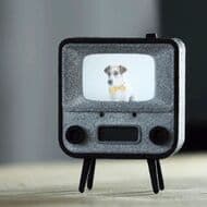 小さくてキュートなテレビ「TinyTV 2」 レトロなチャンネル＆ボリュームダイヤル スピーカー付き