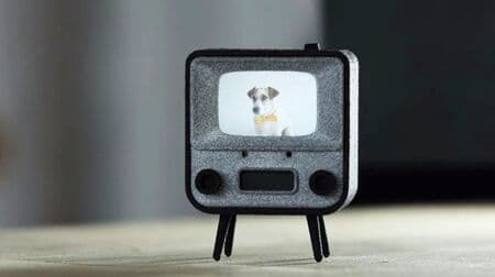 小さくてキュートなテレビ「TinyTV 2」 レトロなチャンネル＆ボリュームダイヤル スピーカー付き
