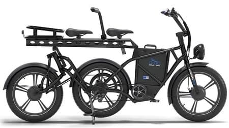 Dolas Bikeから最新の直列三輪電動自転車「Defender 250」がリリース！