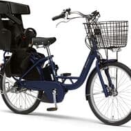 子ども乗せ電動自転車「PAS Crew」2024年モデル登場！ママ・パパも乗りやすいサイズ チャイルドシートを外しても長く使えるオシャレなデザイン