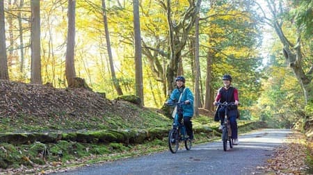 2月1日から勝山市観光まちづくり株式会社による電動自転車「e-bike」のレンタルと観光プラン予約が開始