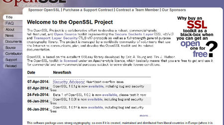 通信の安全をになう「OpenSSL」に重大なバグ