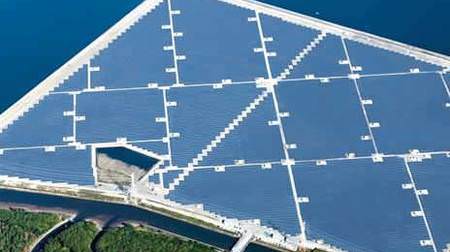 日立一括受注の、国内最大規模メガソーラー発電所「大分ソーラーパワー」が竣工