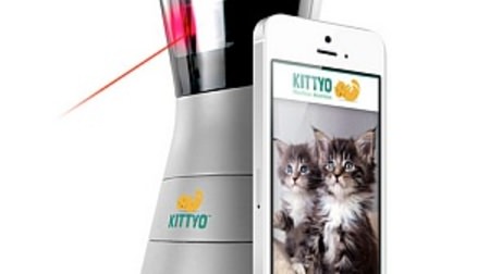 外出先からでもネコと遊べるアイテム「KITTYO」、Kickstarter で目標額の9倍を集める