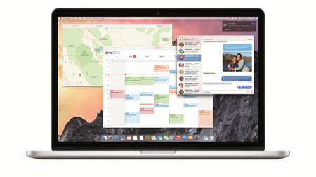 iPhone あての通話・SMSを Mac で受け取り可能、「OS X Yosemite」の強力な連携機能