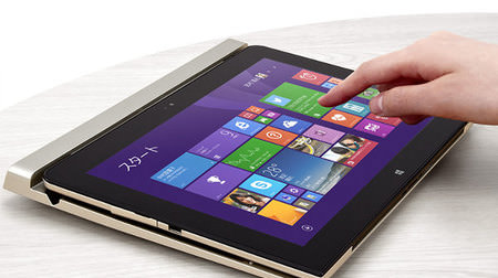 NEC、10.1型フル HD 超え Windows タブレット「LaVie Tab W」、キーボードと筆圧感知ペン付き