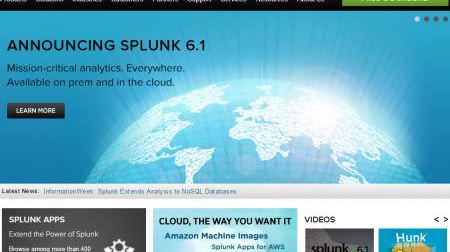 Splunk、マシンデータ解析ソフトウェア最新版 Splunk Enterprise 6.1 を発売