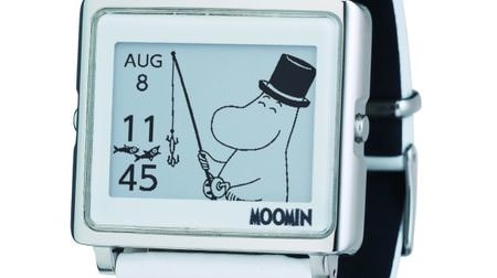 電子ペーパー腕時計「Smart Canvas」に「ムーミンパパ」モデル、トーベ・ヤンソン生誕100周年モデルも
