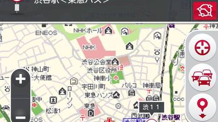 スマホ地図サイト「MapFan」、東急バス/京王バス/京成タウンバス/ケイエム観光バスの90路線を追加
