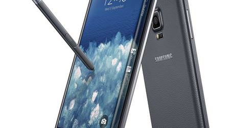 Samsung、曲面ディスプレイが側面まで覆うスマホ「Galaxy Note Edge」を発表