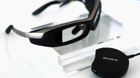 ソニー、電脳メガネ「SmartEyeglass」公開--Google Glass 対抗？