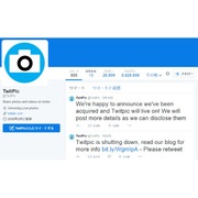 Twitter 連携の画像共有サービス「Twitpic」、買収でサービス継続を表明、詳細は不明